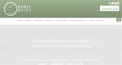 Desktop Screenshot of banffbride.com
